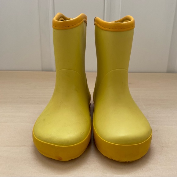 Shimajiro Toddler Rain Boots Yellow Size Japan 16 / US 8 (Tiger Boy) Pre-Owned - Picture 2 of 8